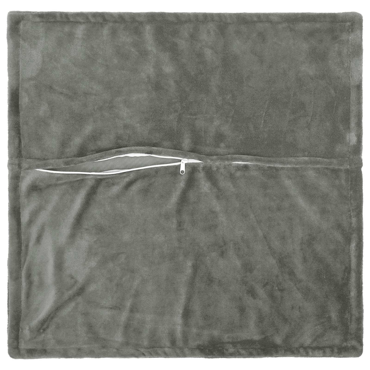 Párna huzat 2 db HOUTEN Sötétszürke 35 x 35 cm Flanell 4