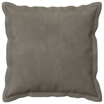 Párna huzat 2 pcs HOUTEN Világosszürke 40 x 40 cm Bársony 3