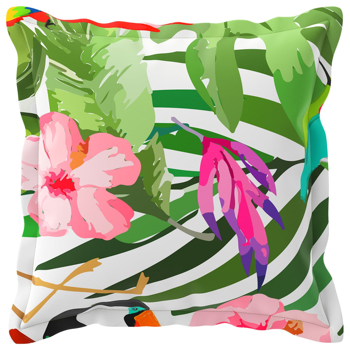 Párna huzat 2 db HOUTEN Sokszínű 40 x 40 cm Poliészter 3