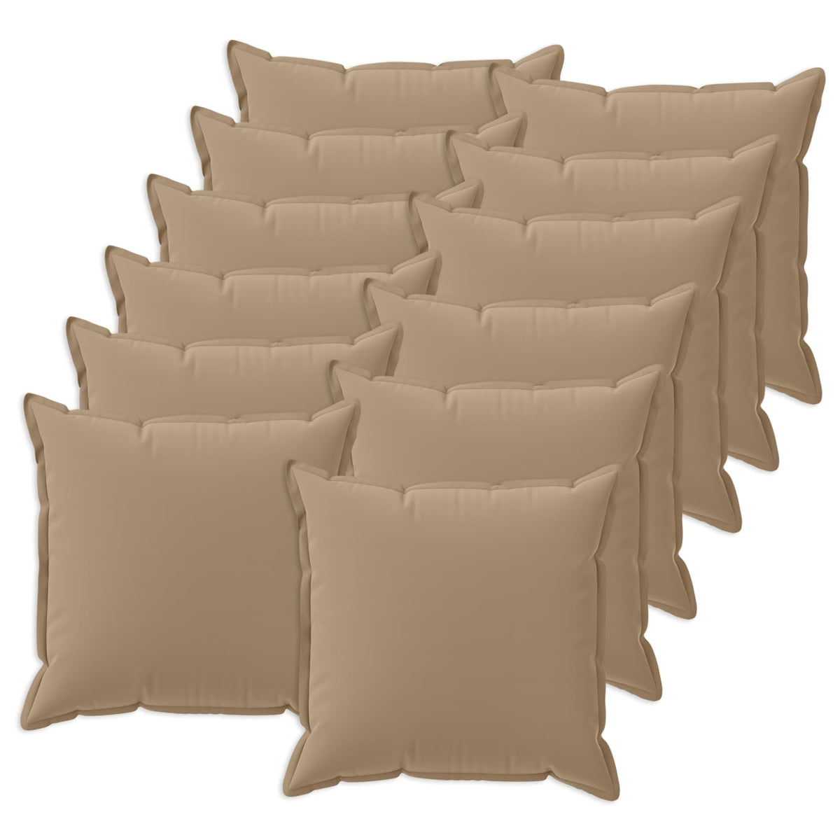 Párna huzat 12 db HOUTEN Tópszínű 40 x 40 cm Poliészter 2