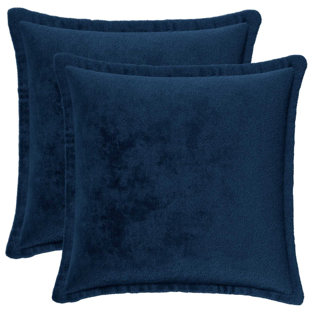 Párna huzat 2 db HOUTEN Sötétkék 40 x 40 cm Flanell 2