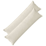 Párna huzat 2 pcs HOUTEN Krémszínű 40 x 145 cm