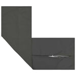 Párna huzat HOUTEN Antracitszürke 40 x 145 cm Poliészter 5