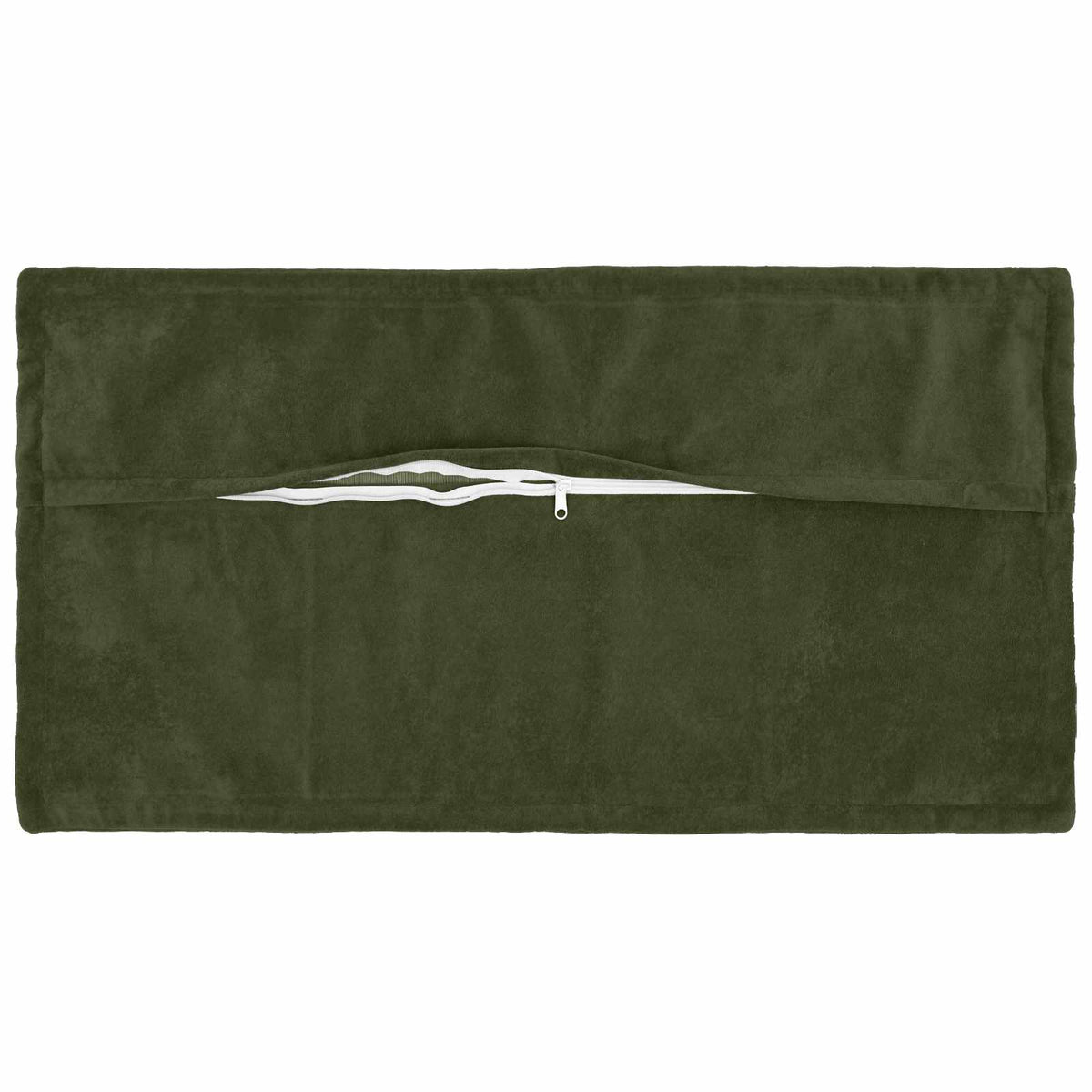 Párna huzat 2 pcs HOUTEN Zöld 40 x 70 cm Mikroszálas Plüss 3