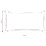 Párna huzat 2 pcs HOUTEN Farmerkék 40 x 80 cm Műlenszövet 8