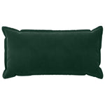 Párna huzat 12 pcs HOUTEN Sötétzöld 40 x 80 cm Bársony 3