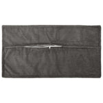 Párna huzat 12 db HOUTEN Sötétszürke 40 x 80 cm cord 3