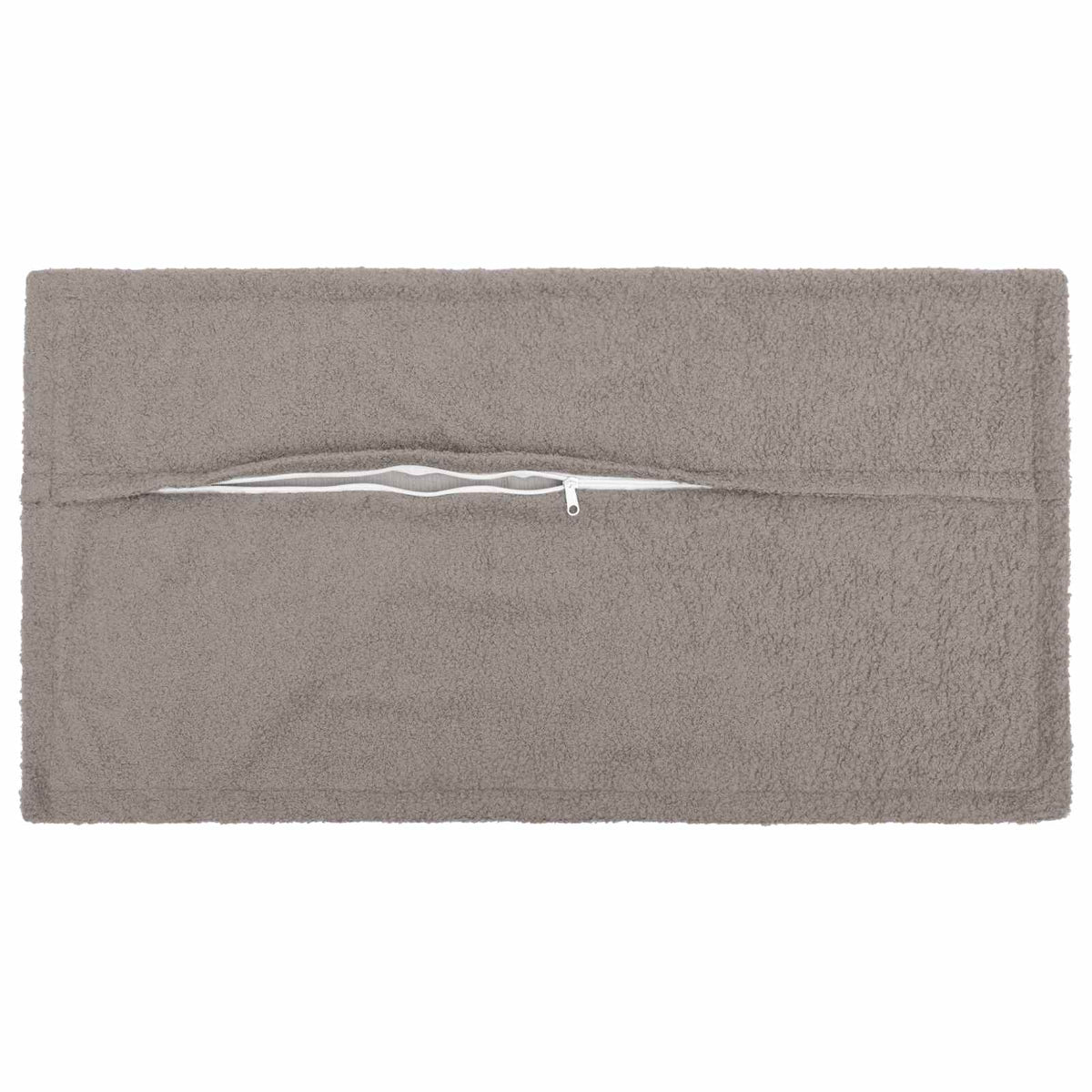 Párna huzat 12 pcs HOUTEN Világosszürke 40 x 80 cm Bouclé 3