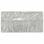 Párna huzat 2 db HOUTEN Világosszürke 40 x 80 cm Flanell 4