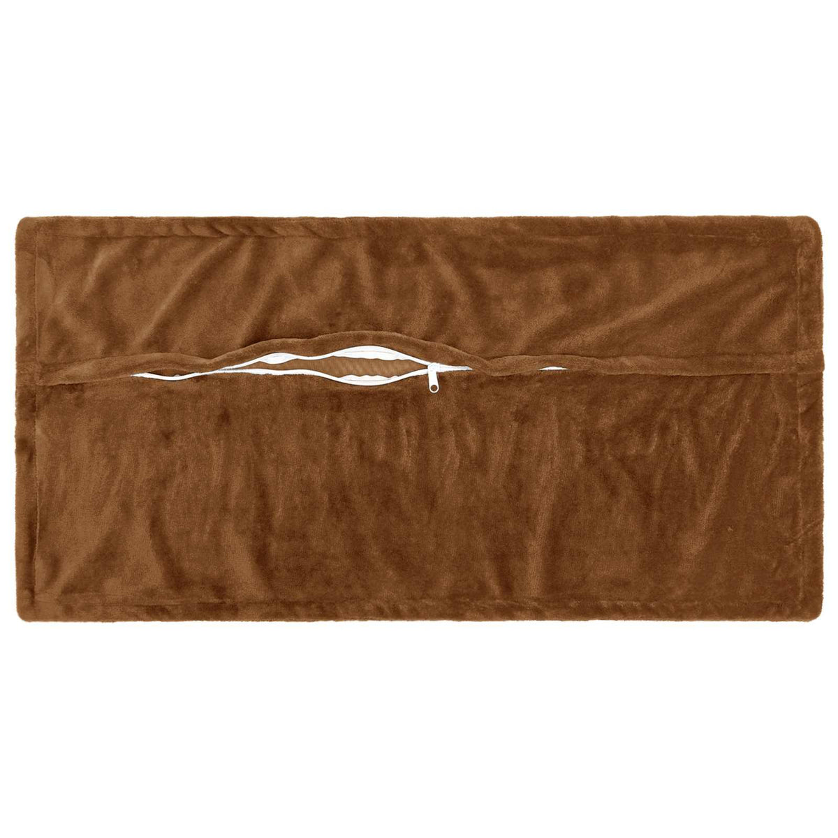 Párna huzat 6 db HOUTEN Világos Barna 40 x 80 cm Flanell 4
