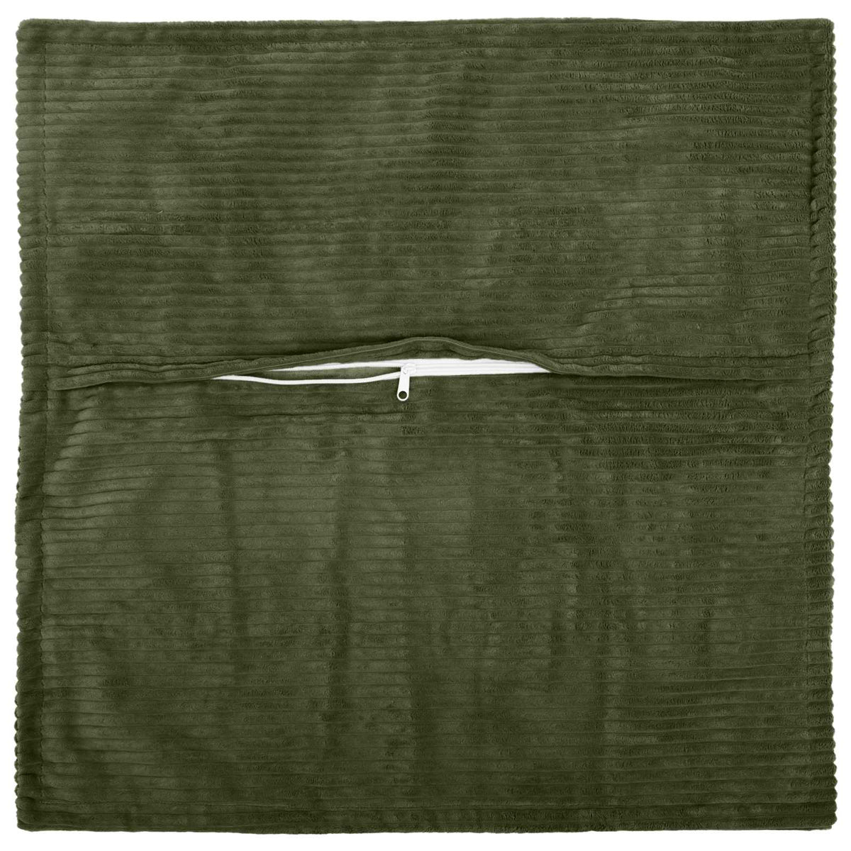 Párna huzat 12 db HOUTEN Zöld 50 x 50 cm cord 3