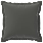 Párna huzat 6 db HOUTEN Antracitszürke 50 x 50 cm Poliészter 3