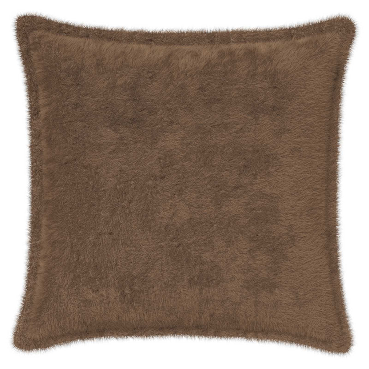 Párna huzat 2 db HOUTEN Világos Barna 50 x 50 cm Műnyúl Szőr 3