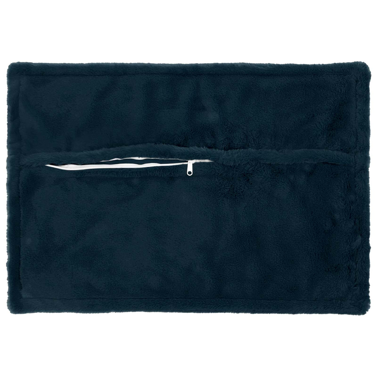 Párna huzat 6 db HOUTEN Sötétkék 50 x 70 cm Műnyúl Szőr 4