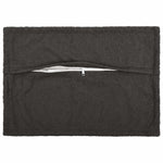 Párna huzat 2 pcs HOUTEN Sötétszürke 50 x 80 cm Bouclé 3