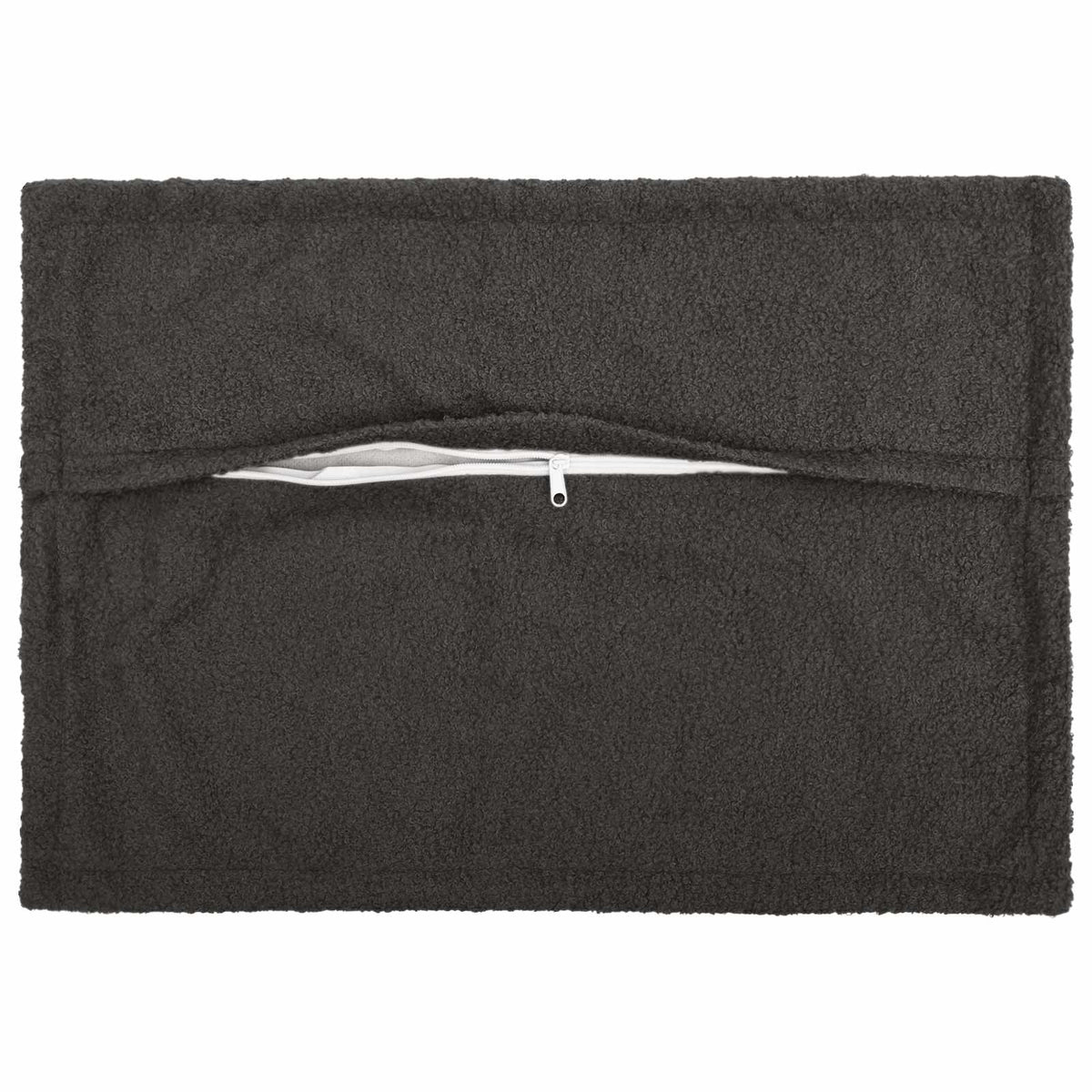 Párna huzat 2 pcs HOUTEN Sötétszürke 50 x 80 cm Bouclé 3