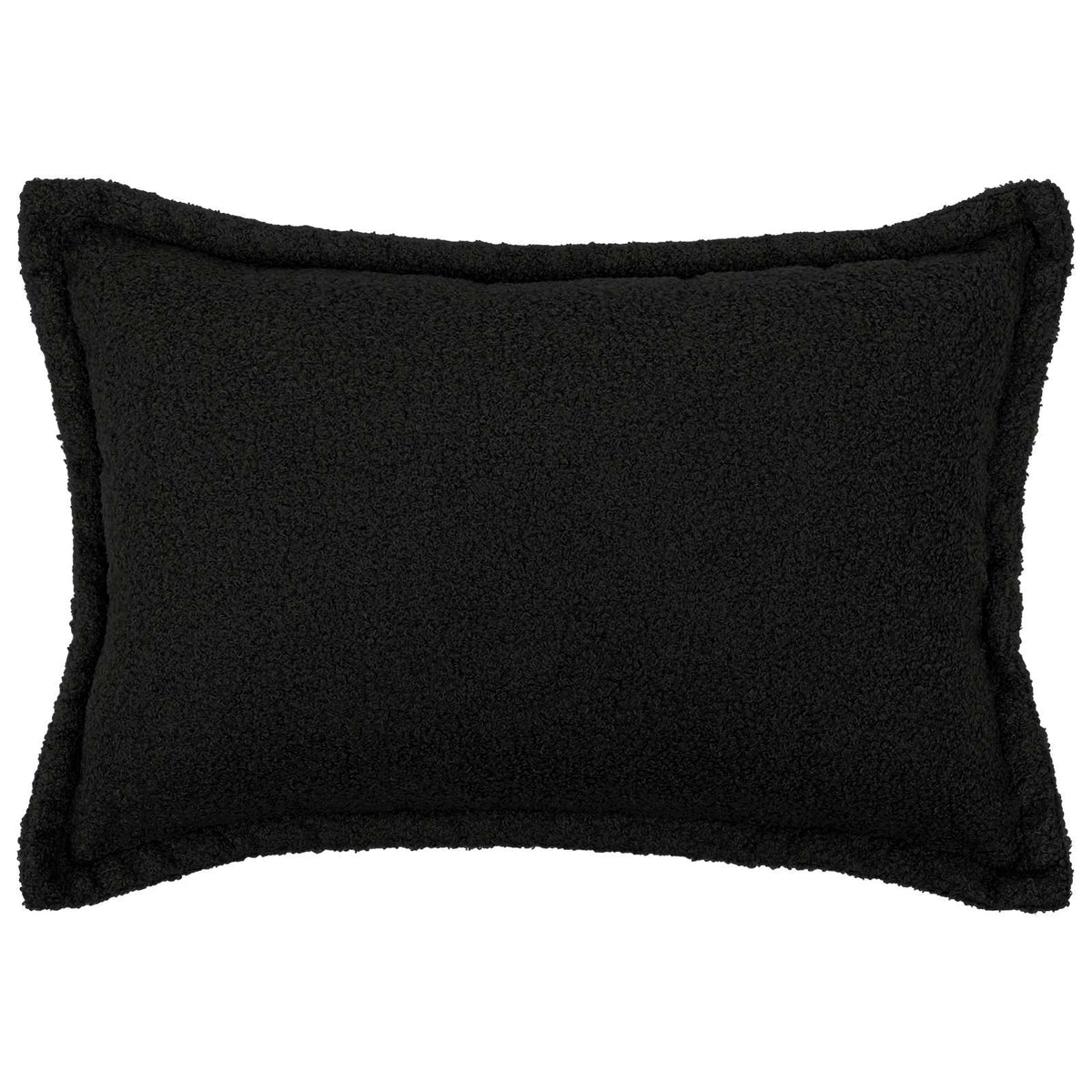 Párna huzat 2 pcs HOUTEN Fekete 50 x 80 cm Bouclé 2
