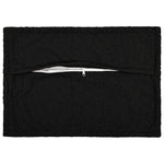 Párna huzat 6 pcs HOUTEN Fekete 50 x 80 cm Bouclé 3