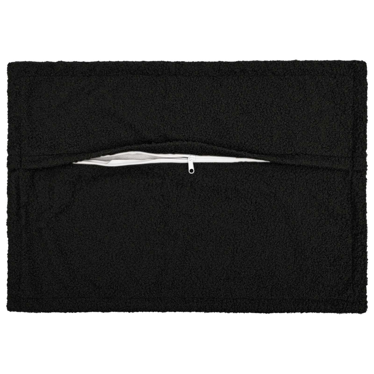 Párna huzat 6 pcs HOUTEN Fekete 50 x 80 cm Bouclé 3