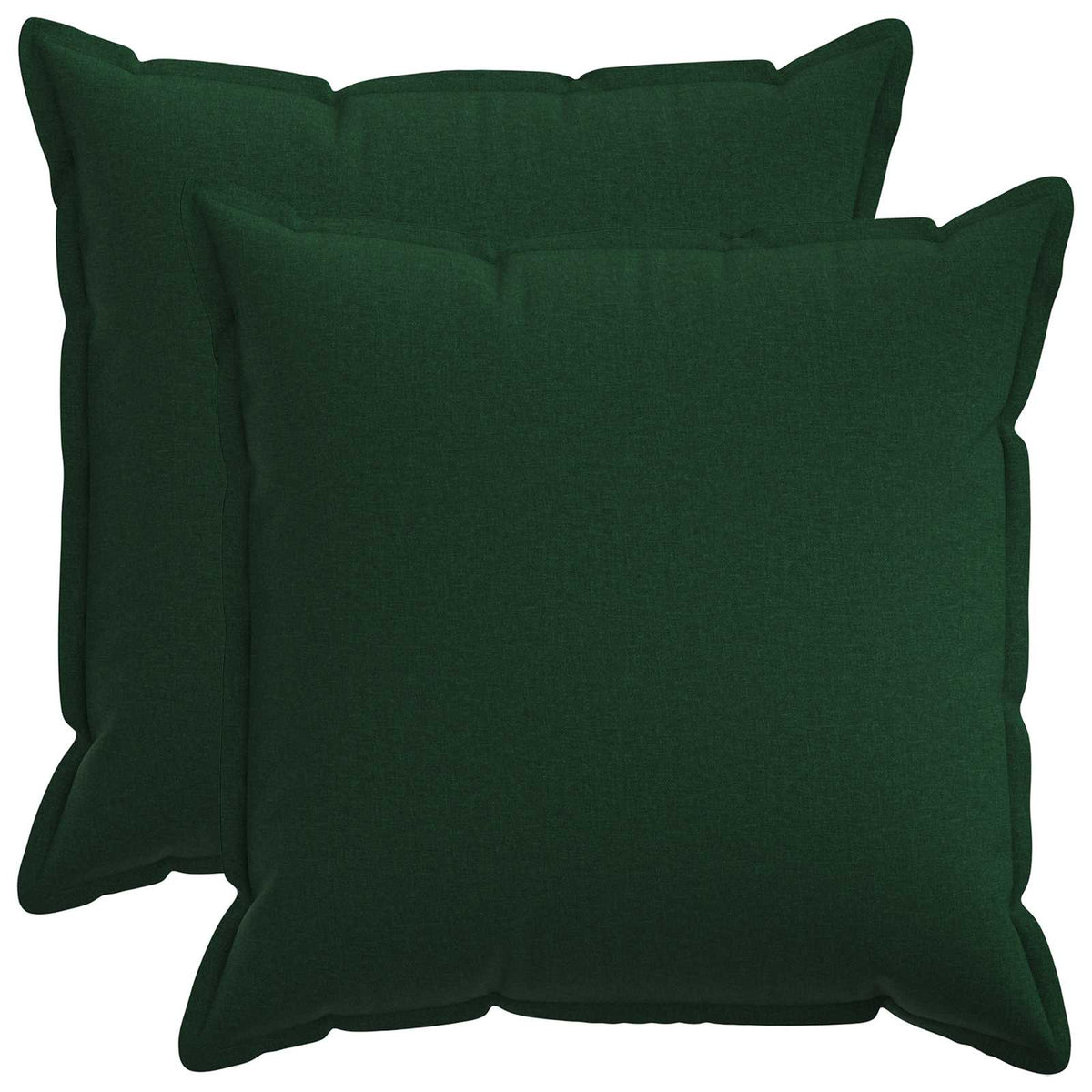 Párna huzat 2 pcs HOUTEN Sötétzöld 55 x 55 cm Műlenszövet
