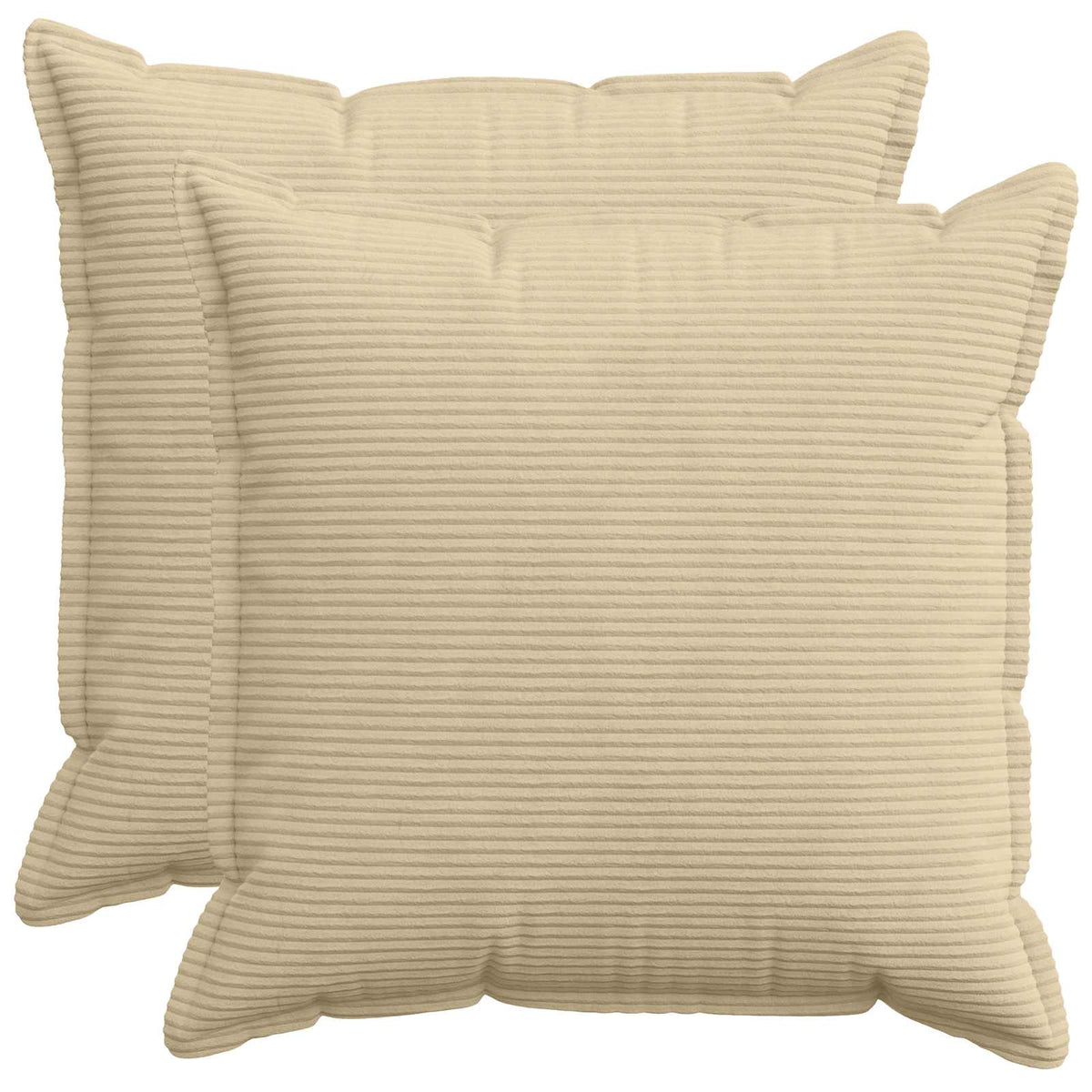 Párna huzat 2 db HOUTEN Világos Zöld Szürke 55 x 55 cm cord