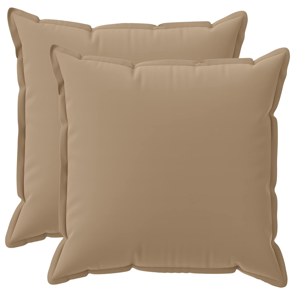 Párna huzat 2 db HOUTEN Tópszínű 55 x 55 cm Poliészter 2