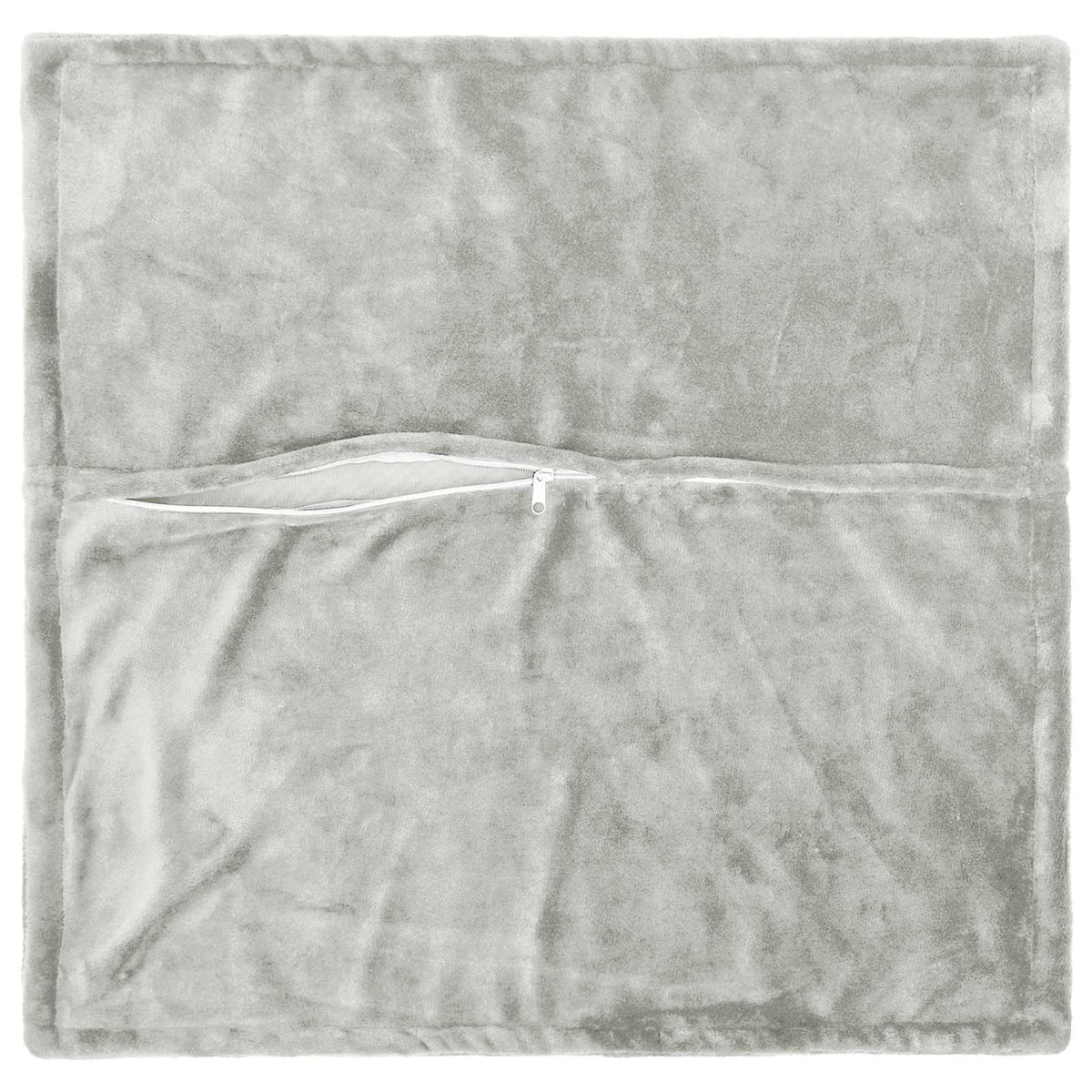 Párna huzat 6 pcs HOUTEN Világosszürke 55 x 55 cm Flanell 3