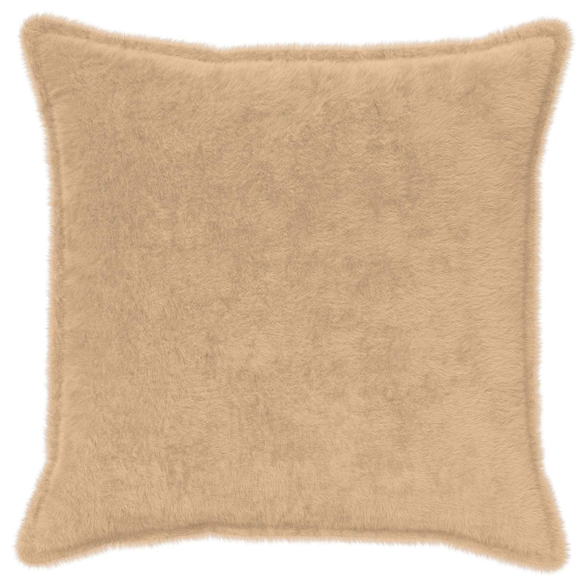 Párna huzat 2 db HOUTEN Krémszínű 55 x 55 cm Műnyúl Szőr 3