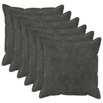 Párna huzat 6 pcs HOUTEN Antracitszürke 60 x 60 cm