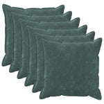Párna huzat 6 pcs HOUTEN Tengerkék 60 x 60 cm Mikroszálas Plüss