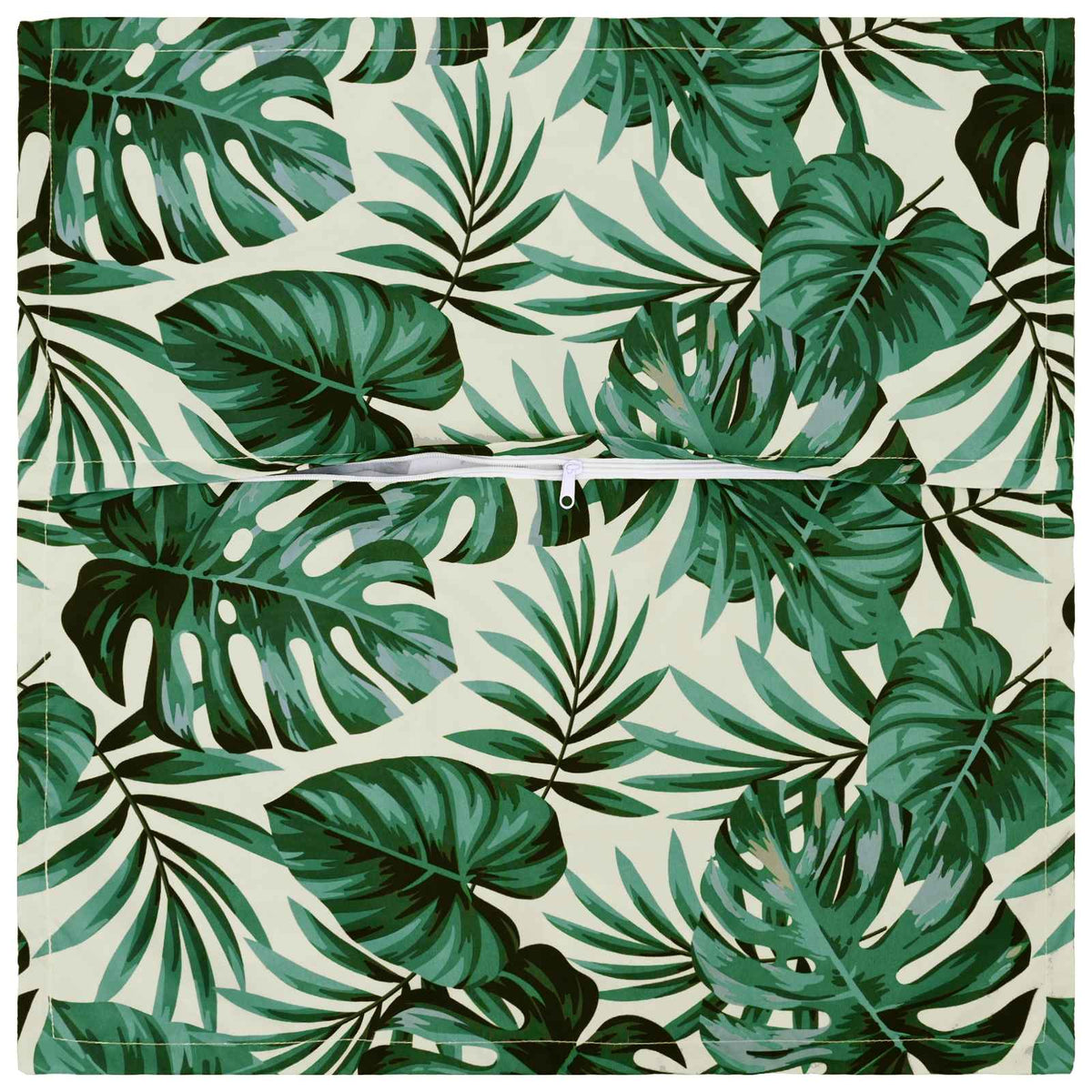 Párna huzat 2 db HOUTEN Levélminta 60 x 60 cm Poliészter 4