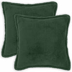 Párna huzat 2 pcs HOUTEN Sötétzöld 60 x 60 cm Bouclé