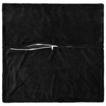 Párna huzat 2 pcs HOUTEN Fekete 60 x 60 cm Flanell 3