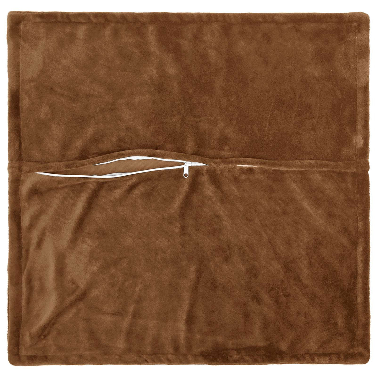 Párna huzat 6 pcs HOUTEN Világos Barna 60 x 60 cm Flanell 3