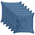 Párna huzat 6 pcs HOUTEN Világoskék 60 x 60 cm Flanell