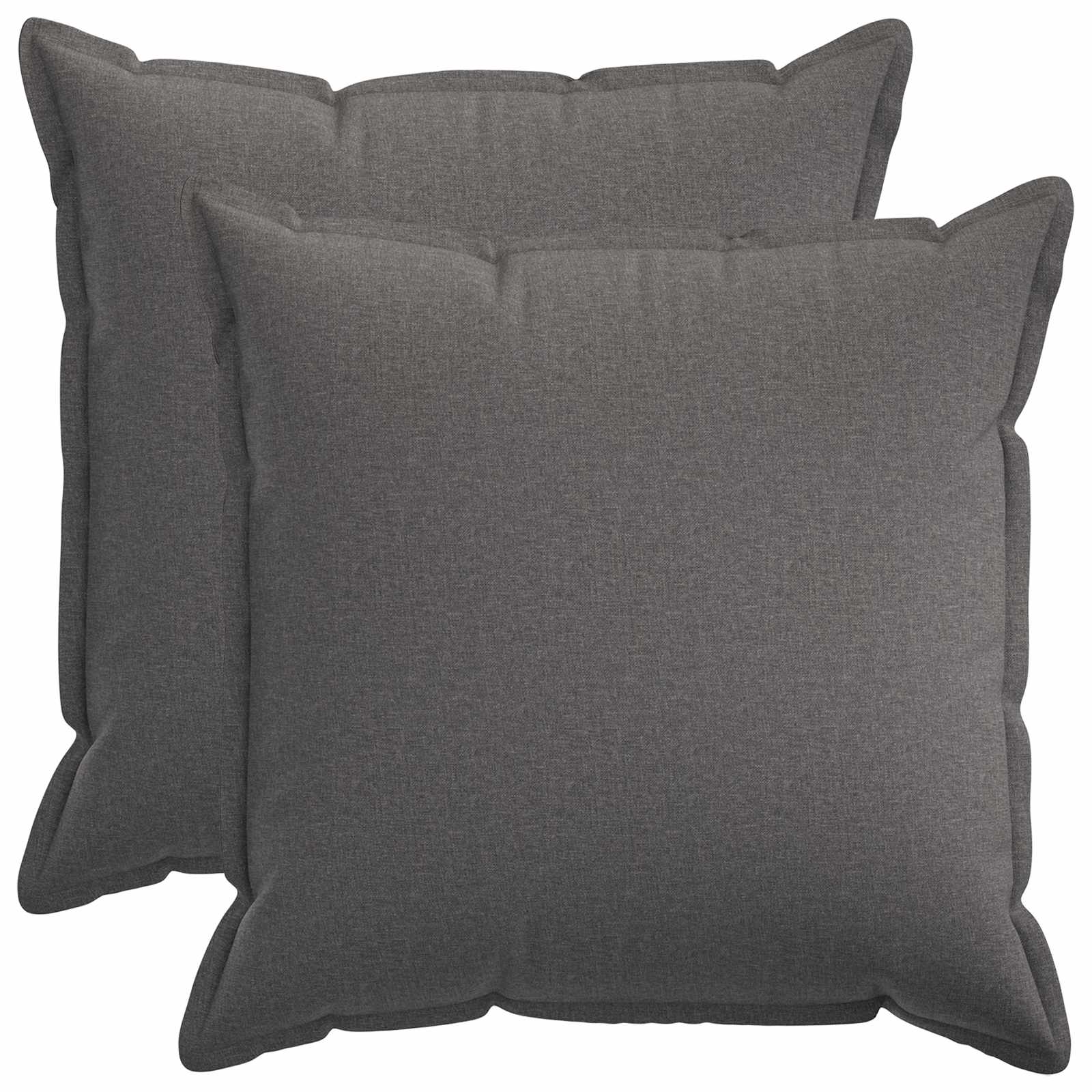 Párna huzat 2 db HOUTEN Világosszürke 65 x 65 cm Műlenszövet
