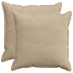 Párna huzat 2 db HOUTEN Tópszínű 65 x 65 cm cord
