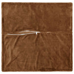 Párna huzat 2 pcs HOUTEN Világos Barna 65 x 65 cm Flanell 3