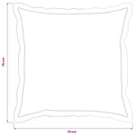 Párna huzat 2 db HOUTEN Királykék 70 x 70 cm Poliészter 10