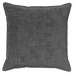Párna huzat 6 db HOUTEN Sötétszürke 70 x 70 cm Műnyúl Szőr 3