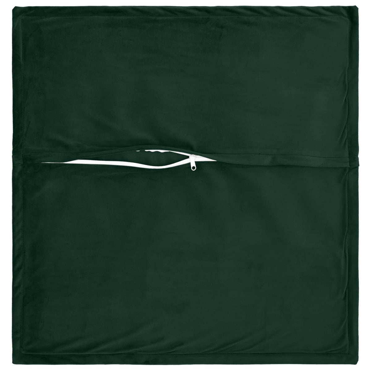 Párna huzat 6 pcs HOUTEN Sötétzöld 80 x 80 cm Bársony 4