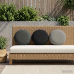Párna huzat 2 pcs HEERLEN Antracitszürke Ø 30 cm Poliészter