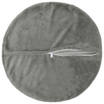 Párna huzat 6 pcs HEERLEN Sötétszürke Ø 30 cm Flanell 3