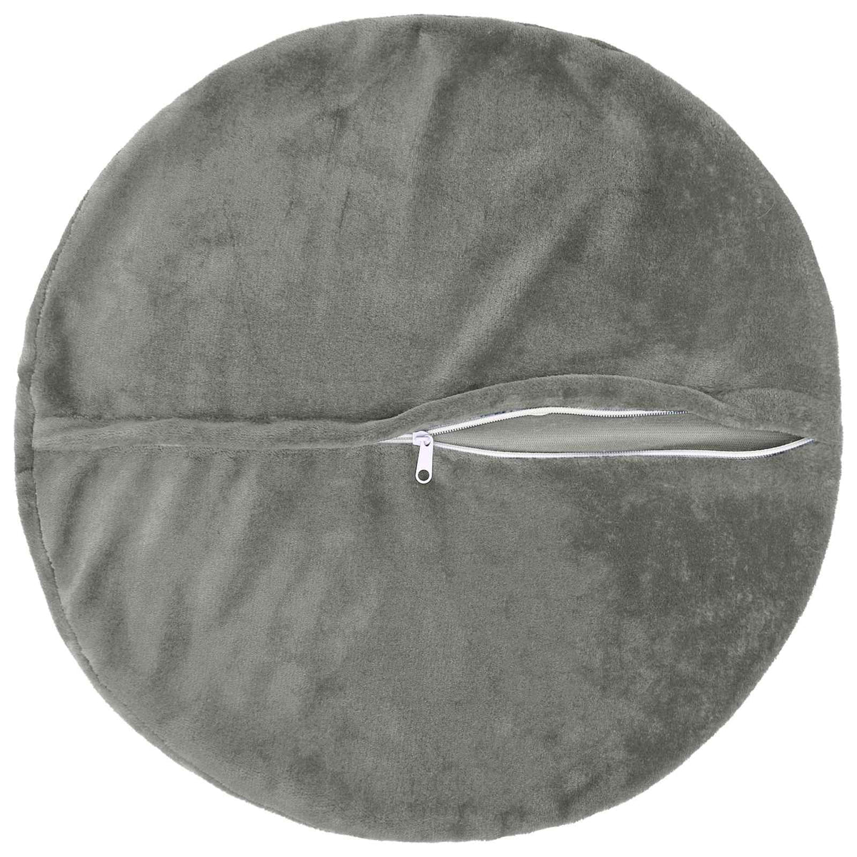 Párna huzat 6 pcs HEERLEN Sötétszürke Ø 30 cm Flanell 3