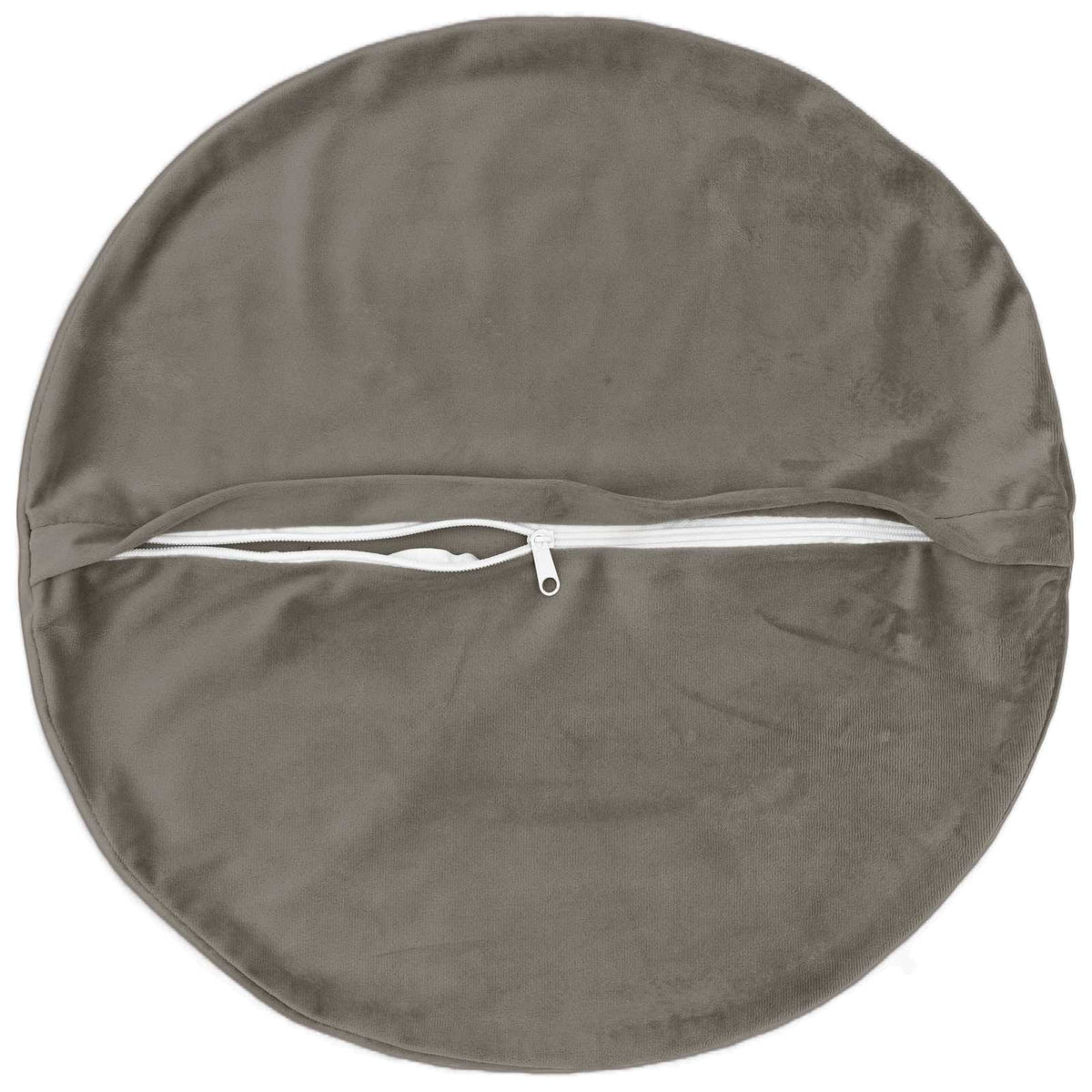 Párna huzat 2 pcs HEERLEN Világosszürke Ø 40 cm Bársony 4