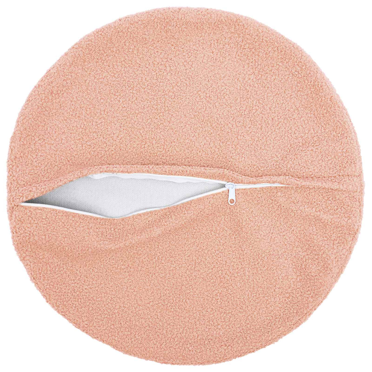 Párna huzat 2 pcs HEERLEN Rózsaszín Ø 40 cm Bouclé 3