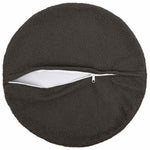 Párna huzat 2 pcs HEERLEN Sötétszürke Ø 40 cm Bouclé 3