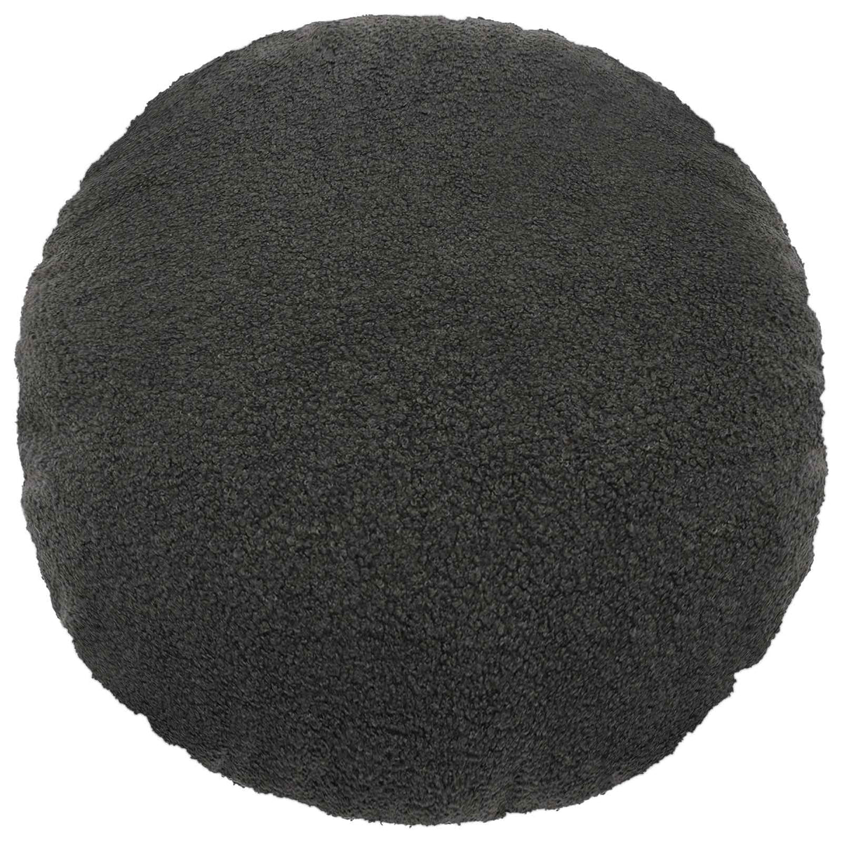 Párna huzat 2 pcs HEERLEN Sötétszürke Ø 40 cm Bouclé 2