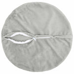 Párna huzat 2 pcs HEERLEN Világosszürke Ø 40 cm Flanell 3