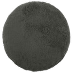 Párna huzat 6 db HEERLEN Sötétszürke Átm. 50 cm Bouclé 2
